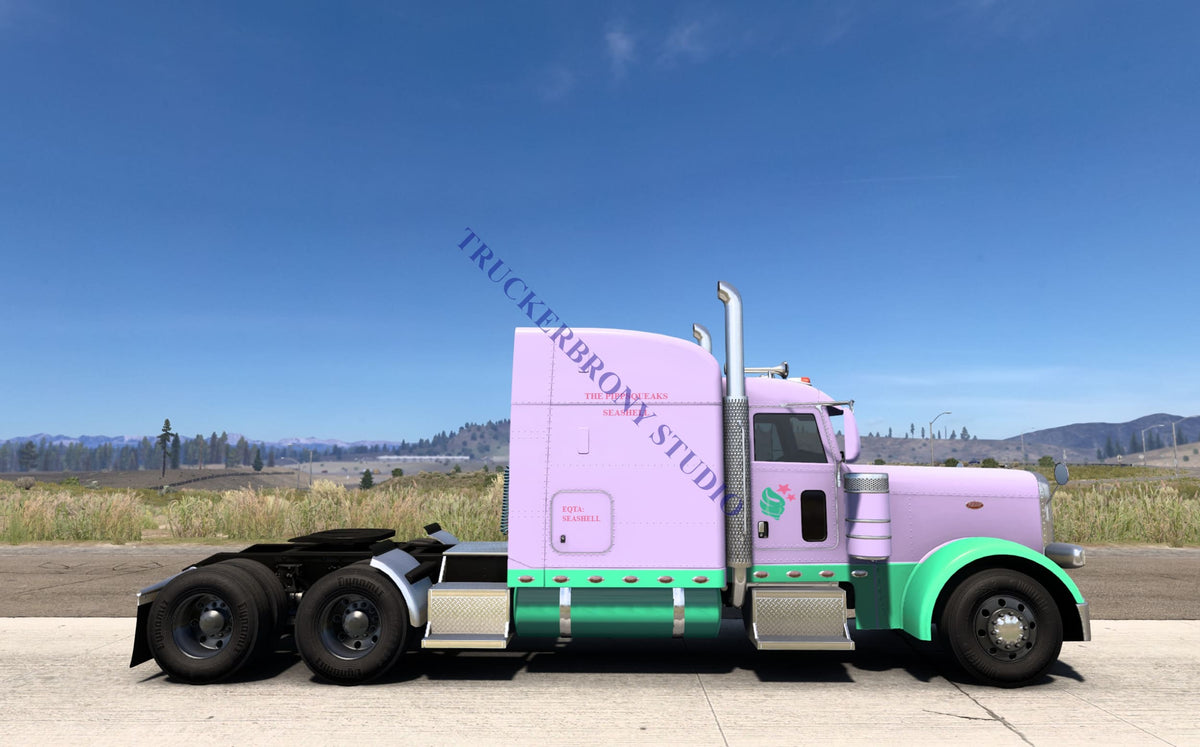 Pippsqueaks (Seashell) Peterbilt 389 (Digital Image) Digital Image