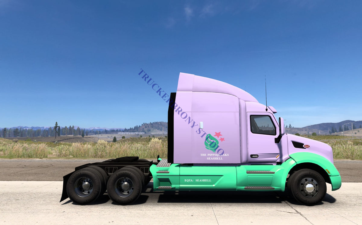 Pippsqueaks (Seashell) Peterbilt 579 (Digital Image) Digital Image