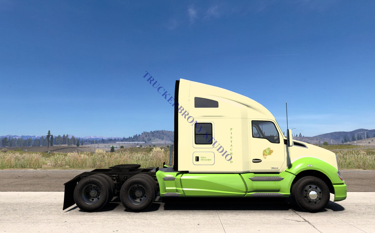 Pistachio Kenworth T680 (Digital Image)