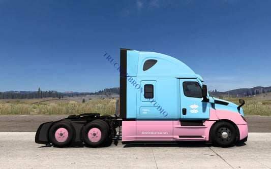 Ponyville Day Spa Freightliner Cascadia (Digital Image) Digital Image