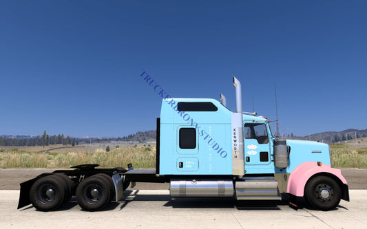 Ponyville Day Spa Kenworth W9000 (Digital Image) Digital Image