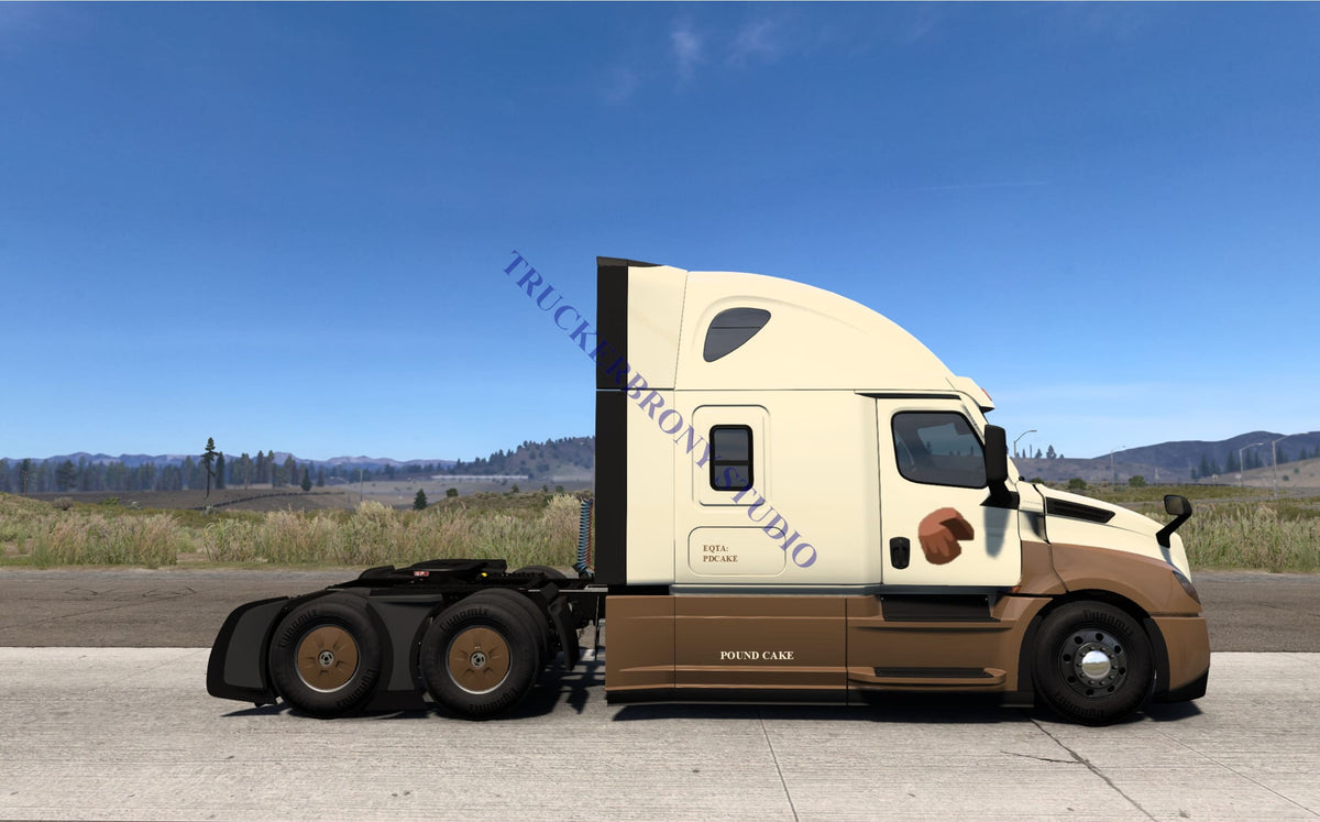 Pound Cake Freightliner Cascadia (Digital Image) Digital Image