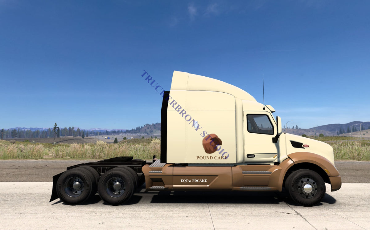 Pound Cake Peterbilt 579 (Digital Image) Digital Image