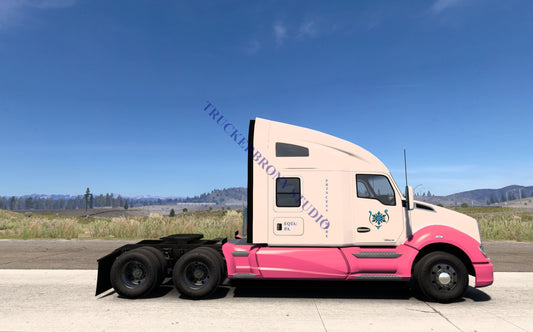 Princess Amore Kenworth T680 (Digital Image) Digital Image