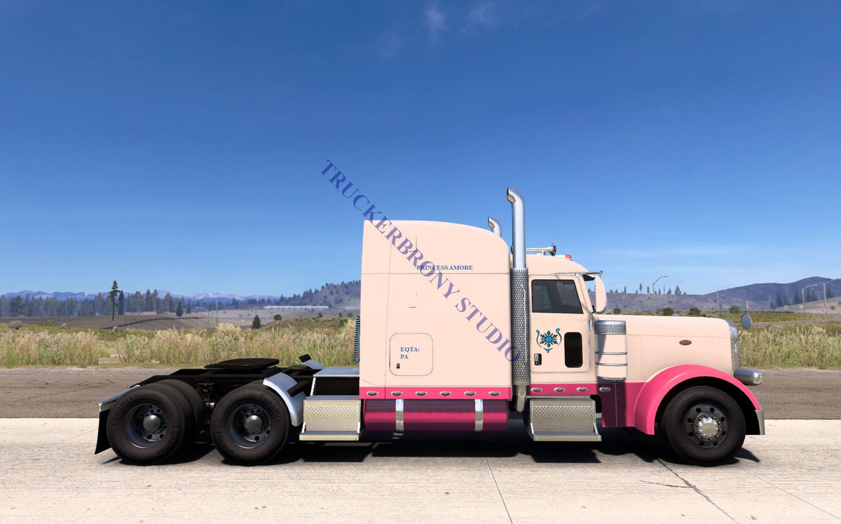 Princess Amore Peterbilt 389 (Digital Image) Digital Image