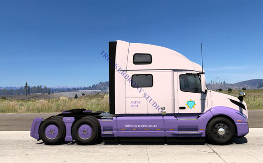 Princess Flurry Heart Volvo Vnl (Digital Image)