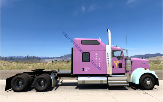 Radiant Hope Kenworth W9000 (Digital Image)