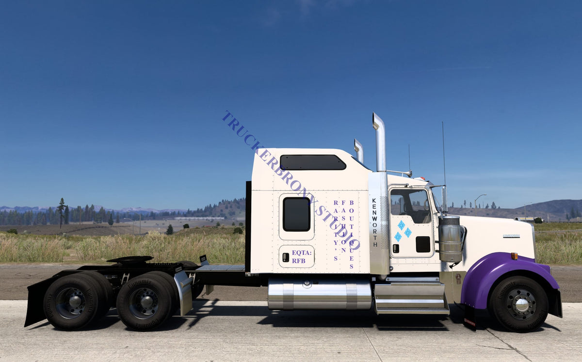 Rarity’s Fashion Boutiques Kenworth W9000 (Digital Image)
