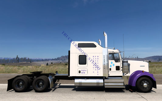 Rarity’s Fashion Boutiques Kenworth W9000 (Digital Image)