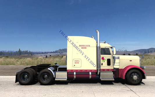 Roseluck Rose Peterbilt 389 (Digital Image)