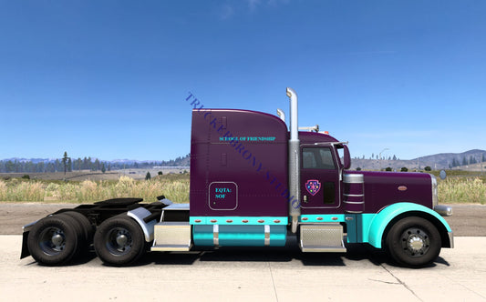 School Of Friendship Peterbilt 389 (Digital Image)