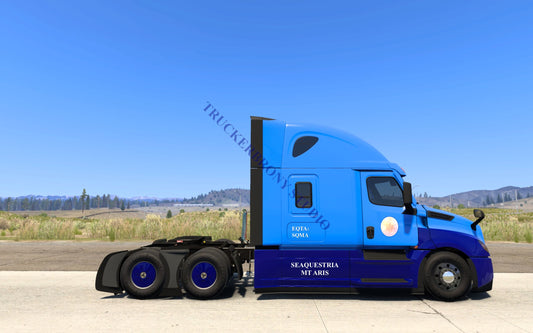 Seaquestria-Mt Aris Freightliner Cascadia (Digital Image) Digital Image