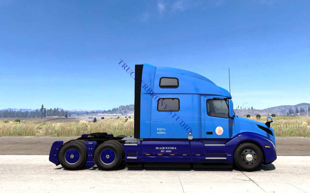 Seaquestria-Mt Aris Volvo VNL (Digital Image) (Copy) - Digital Image
