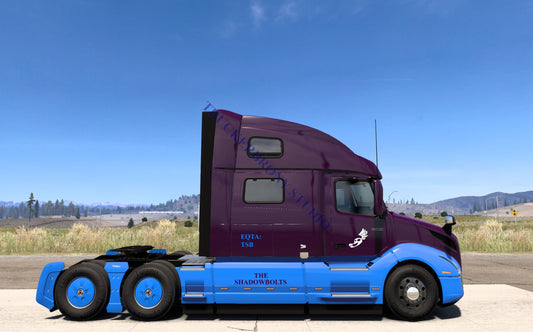 The Shadowbolts Volvo Vnl (Digital Image)