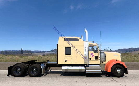 Shimmy Shake Kenworth W9000 (Digital Image) Digital Image