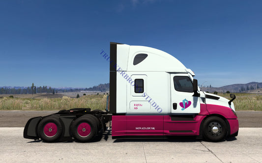 Sonata Dusk Freightliner Cascadia (Digital Image)