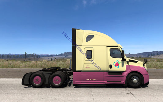 Sour Sweet Freightliner Cascadia (Digital Image) Digital Image