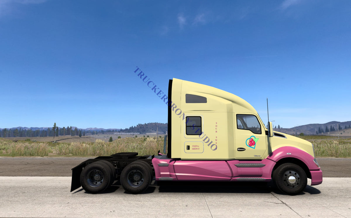 Sour Sweet Kenworth T680 (Digital Image) Digital Image