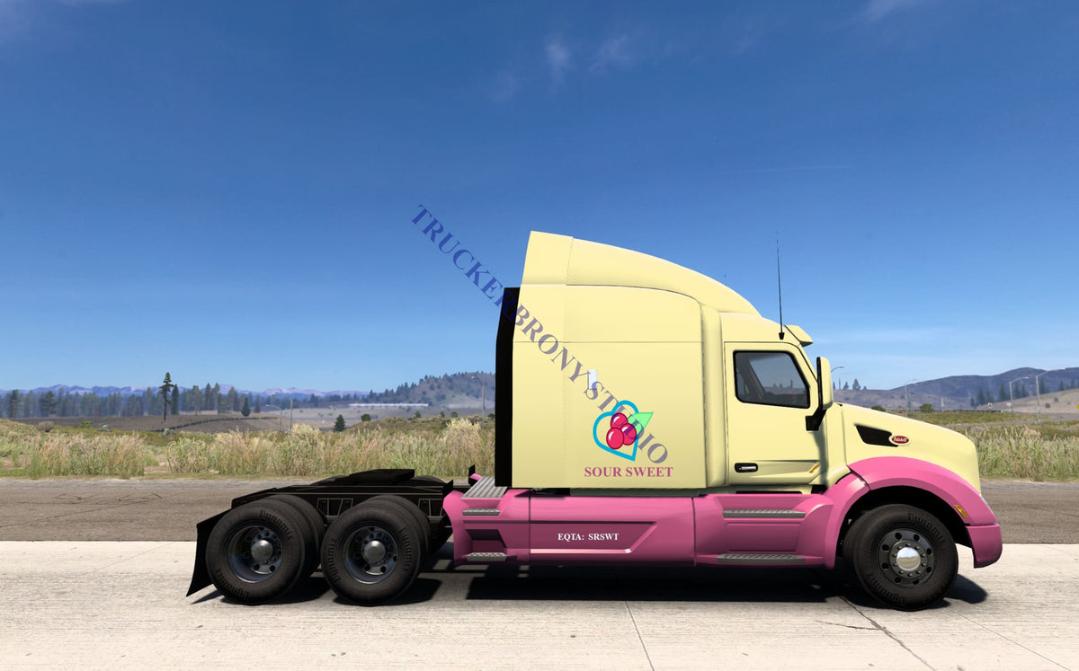Sour Sweet Peterbilt 579 (Digital Image) Digital Image