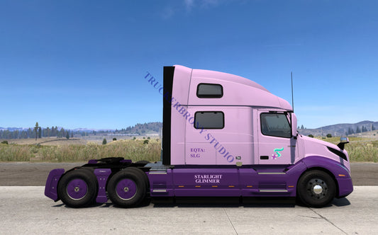 Starlight Glimmer Volvo Vnl (Digital Image)