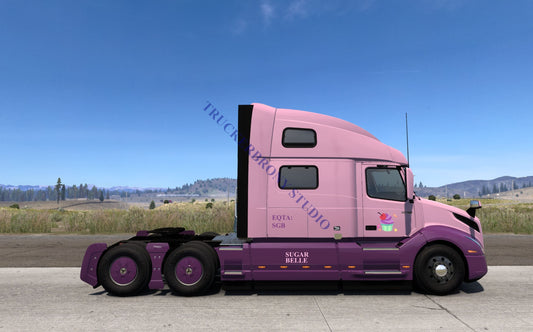Sugar Belle Volvo Vnl (Digital Image)