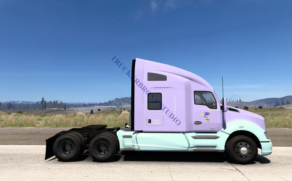 Sugarcoat Kenworth T680 (Digital Image) Digital Image