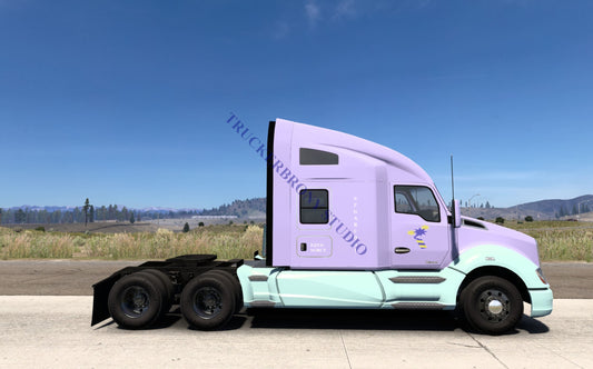 Sugarcoat Kenworth T680 (Digital Image) Digital Image