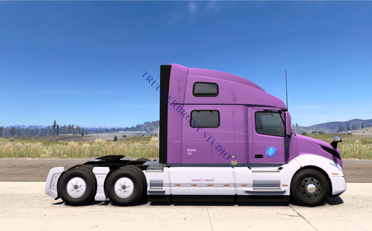 Violet Frost Volvo Vnl (Digital Image)