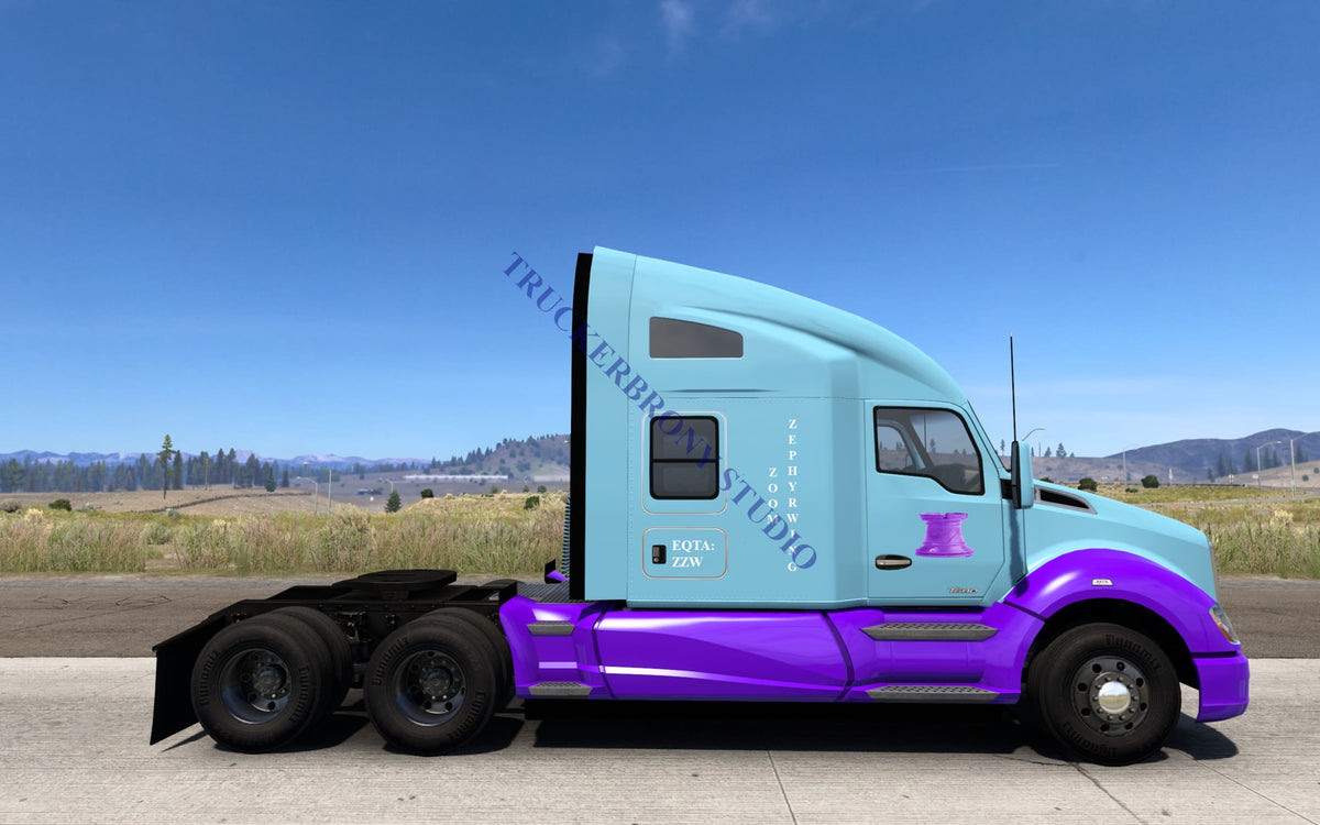 Zoom Zephyrwing Kenworth T680 (Digital Image)